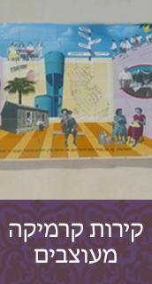 הדפסה על קרמיקה קירות קרמיקה מעוצבים