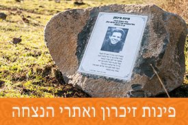 פינות זיכרון ואתרי הנצחה